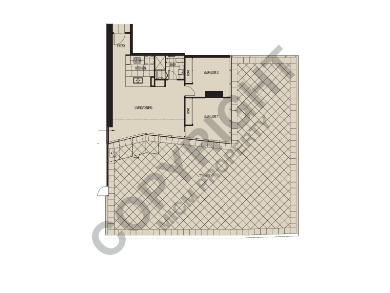 REF 04208/180 City Road, Southbank VIC 3006 Floorplan