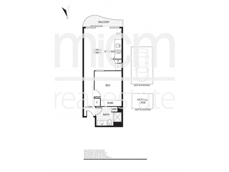 1319/182 Edward Street, Brunswick East VIC 3057 Floorplan