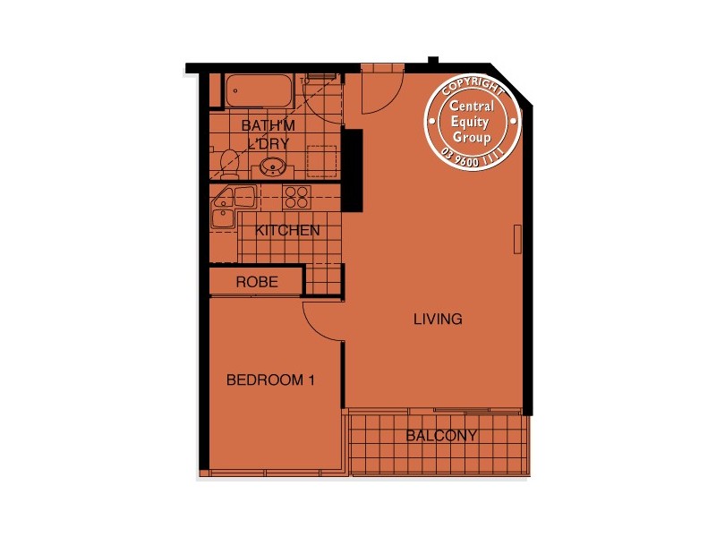 REF 050488/100 Kavanagh Street, Southbank VIC 3006 Floorplan