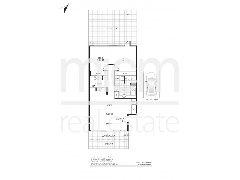 157/468 La Trobe Street, West Melbourne VIC 3003 Floorplan
