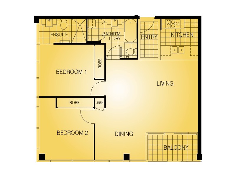 REF 051966/183 City Road, Southbank VIC 3006 Floorplan