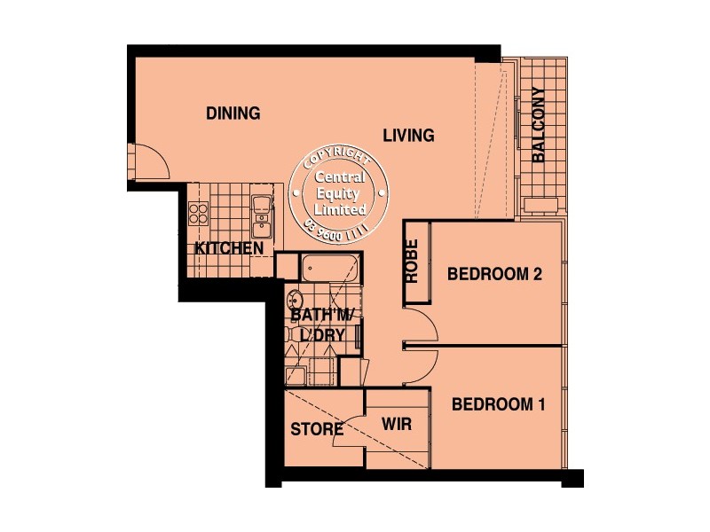 REF 052312/183 City Road, Southbank VIC 3006 Floorplan