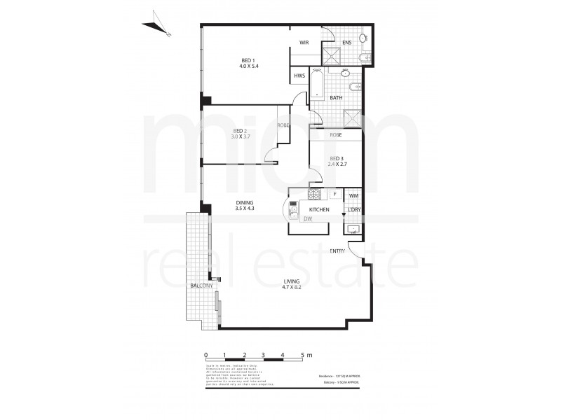 206/15 Queens Road, Melbourne VIC 3004 Floorplan