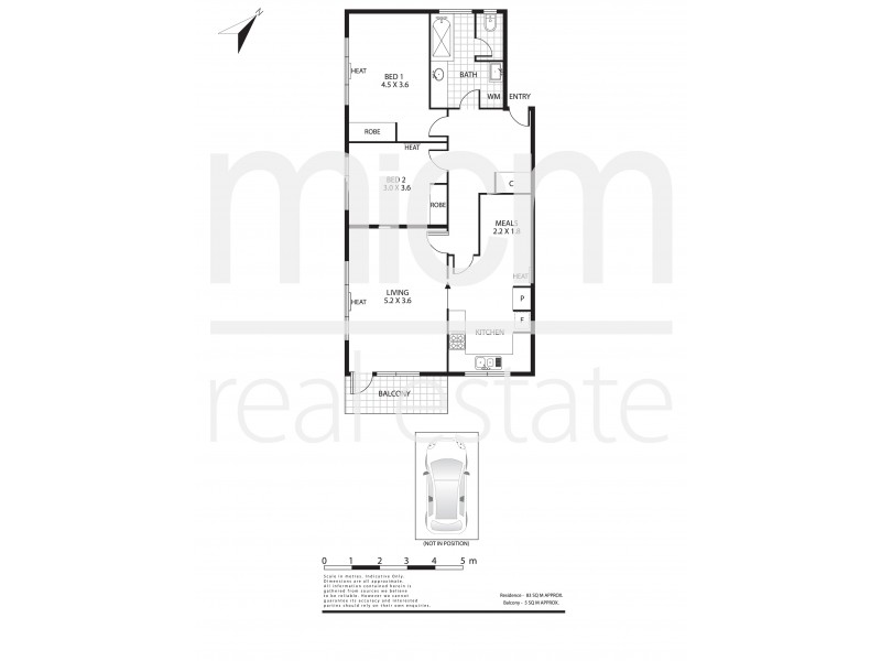 5/10 Dickens Street, Elwood VIC 3184 Floorplan