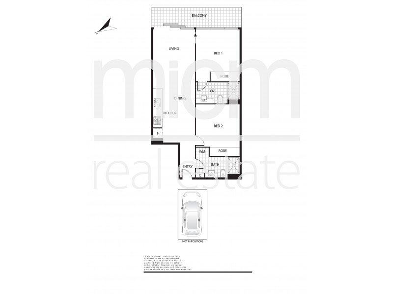 1801/118 Kavanagh Street, Southbank VIC 3006 Floorplan