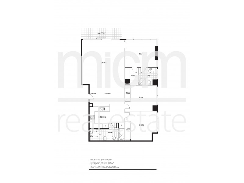 231/100 Kavanagh Street, Southbank VIC 3006 Floorplan