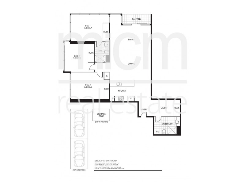 REF 080701/151 City Road, Southbank VIC 3006 Floorplan