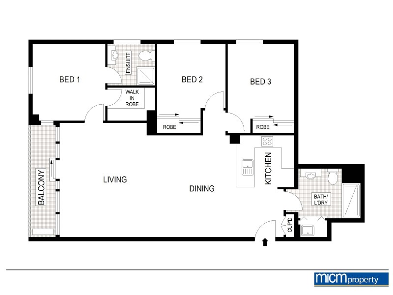 REF 080857/39 Dorcas Street, South Melbourne VIC 3205 Floorplan