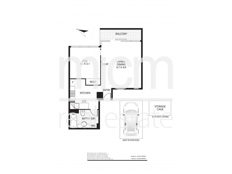 99/22 Kavanagh Street, Southbank VIC 3006 Floorplan