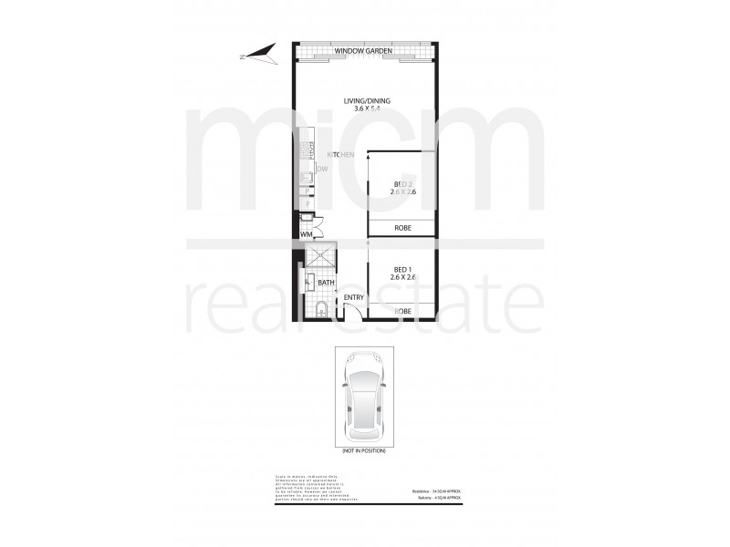 305/35 Malcolm Street, South Yarra VIC 3141 Floorplan