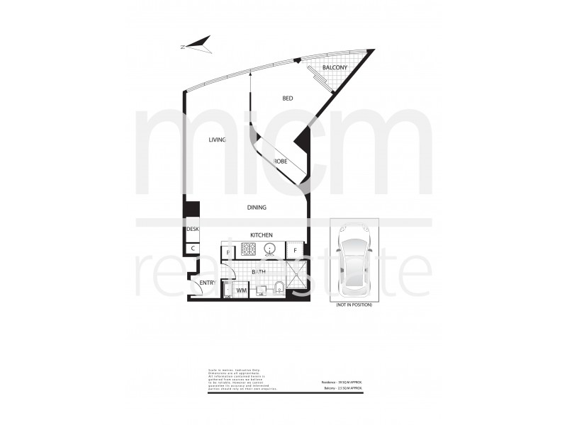 604/241 Harbour Esplanade, Docklands VIC 3008 Floorplan