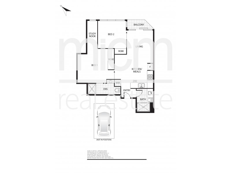 2311/1 Balston Street, Southbank VIC 3006 Floorplan