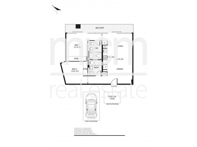 1501/152 Sturt Street, Southbank VIC 3006 Floorplan