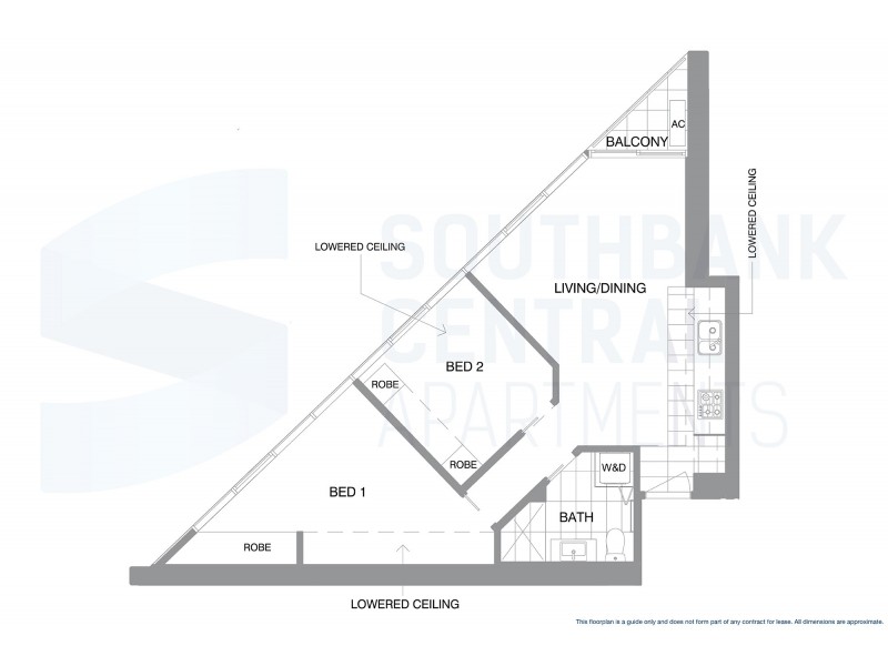 M/1 Balston Street, Southbank VIC 3006 Floorplan