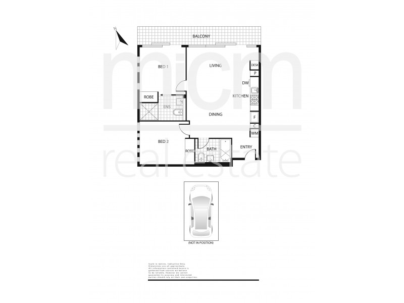 510/152 Sturt Street, Southbank VIC 3006 Floorplan