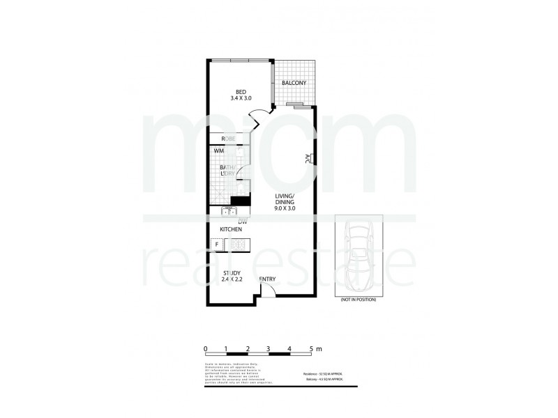 1103/58 Jeffcott Street, West Melbourne VIC 3003 Floorplan