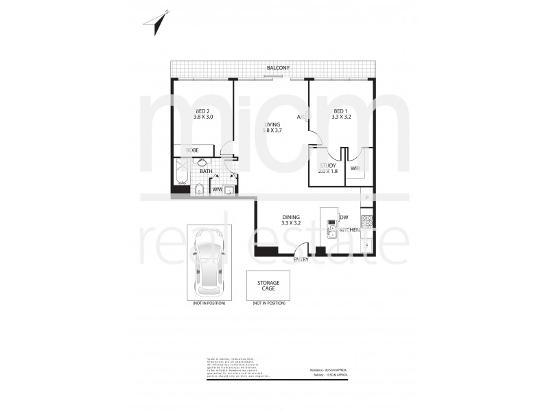 REF 122155/63 Dorcas Street, South Melbourne VIC 3205 Floorplan