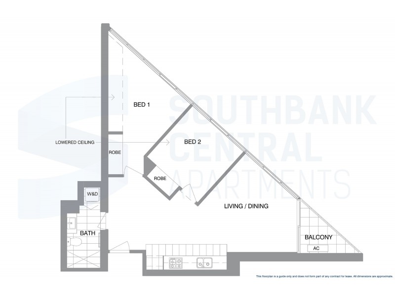 R/1 Balston Street, Southbank VIC 3006 Floorplan