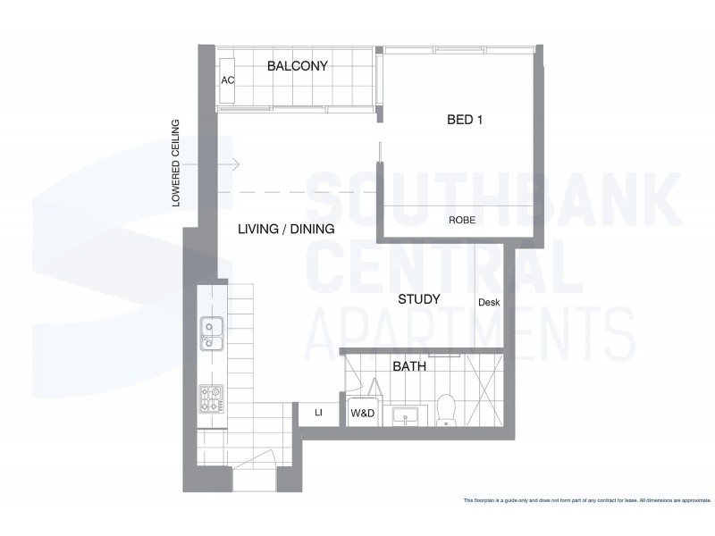 K/1 Balston Street, Southbank VIC 3006 Floorplan