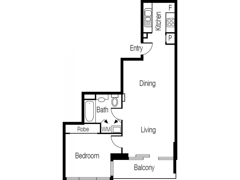 REF 031515/173 City Road, Southbank VIC 3006 Floorplan