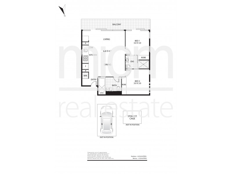 809/152 Sturt Street, Southbank VIC 3006 Floorplan