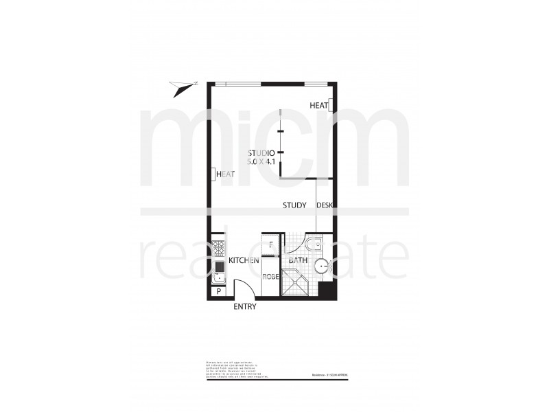 910/800 Swanston Street, Carlton VIC 3053 Floorplan