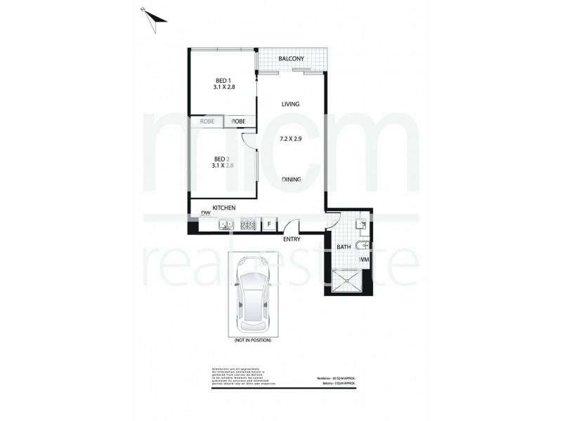 1311/151 City Road, Southbank VIC 3006 Floorplan