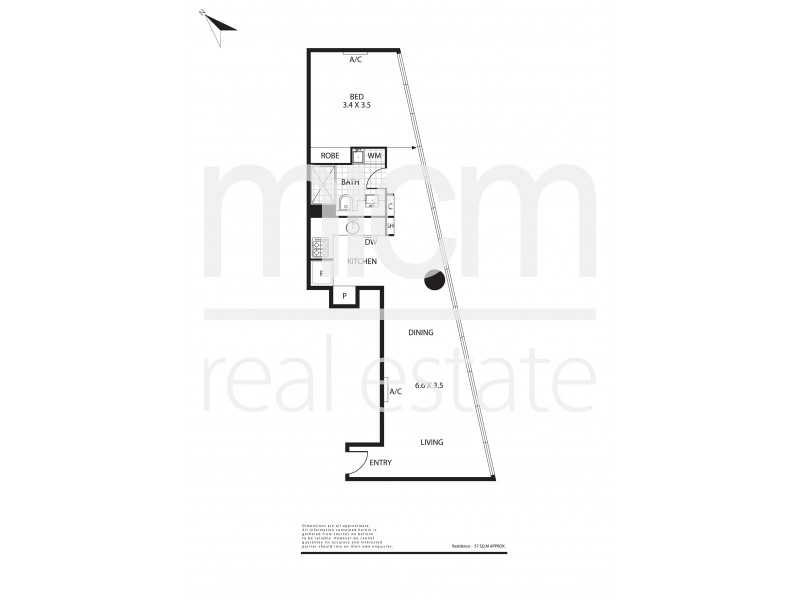 501/1 Marmion Place, Docklands VIC 3008 Floorplan