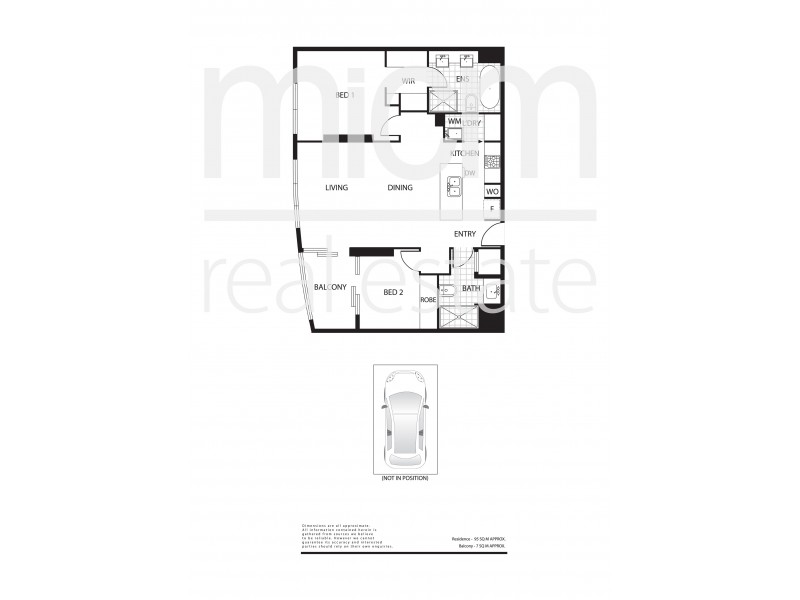 123/8 Waterside Place, Docklands VIC 3008 Floorplan