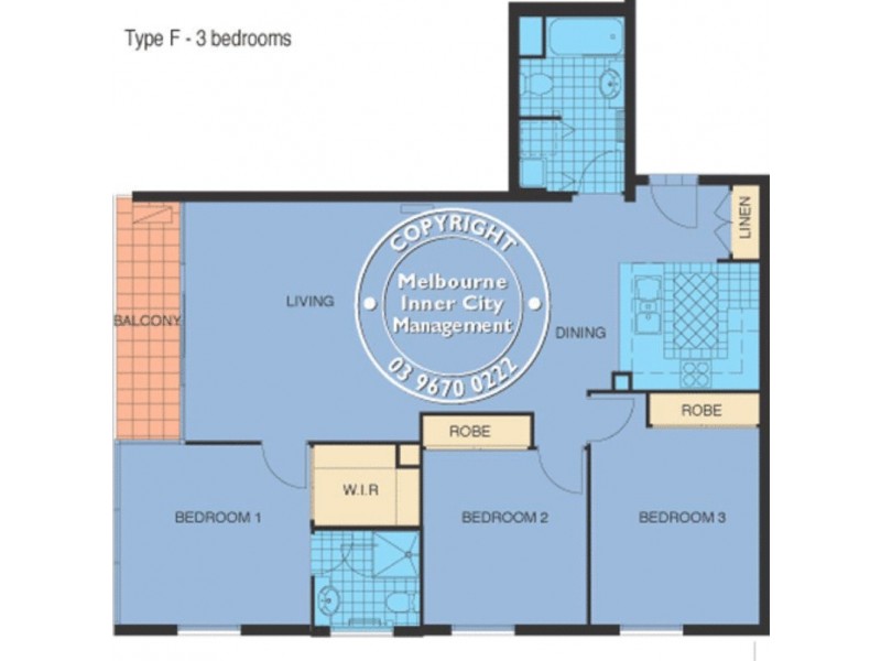 REF 050197/63 Dorcas Street, South Melbourne VIC 3205 Floorplan
