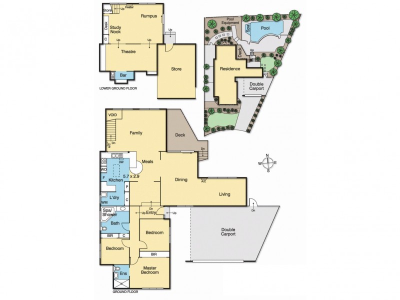 13 Argus Crescent, Doncaster East VIC 3109 Floorplan