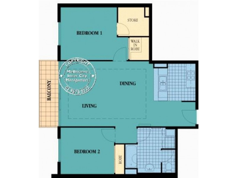 REF 050755/283 Spring Street, Melbourne VIC 3000 Floorplan