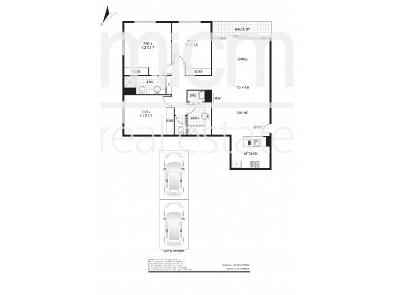 153/33 La Trobe Street, Melbourne VIC 3000 Floorplan