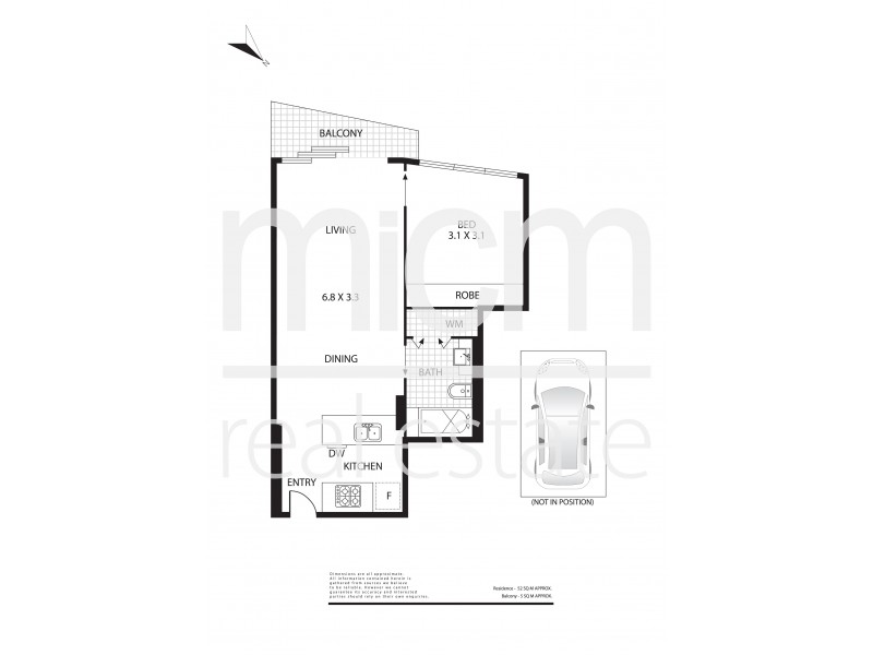 2207/180 City Road, Southbank VIC 3006 Floorplan