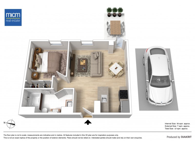 22/79 Whiteman Street, Southbank VIC 3006 Floorplan