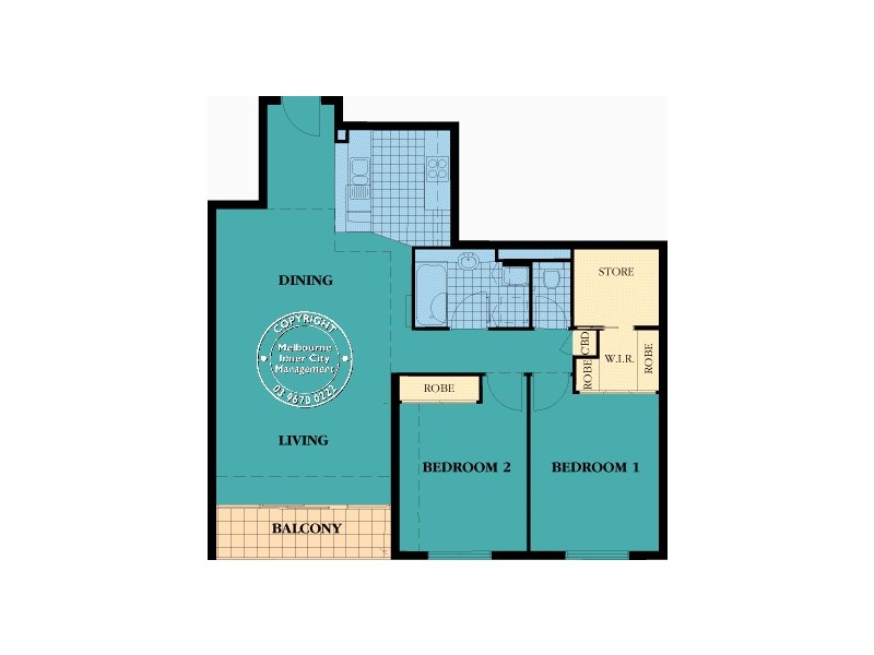 REF 060416/299 Spring Street, Melbourne VIC 3000 Floorplan