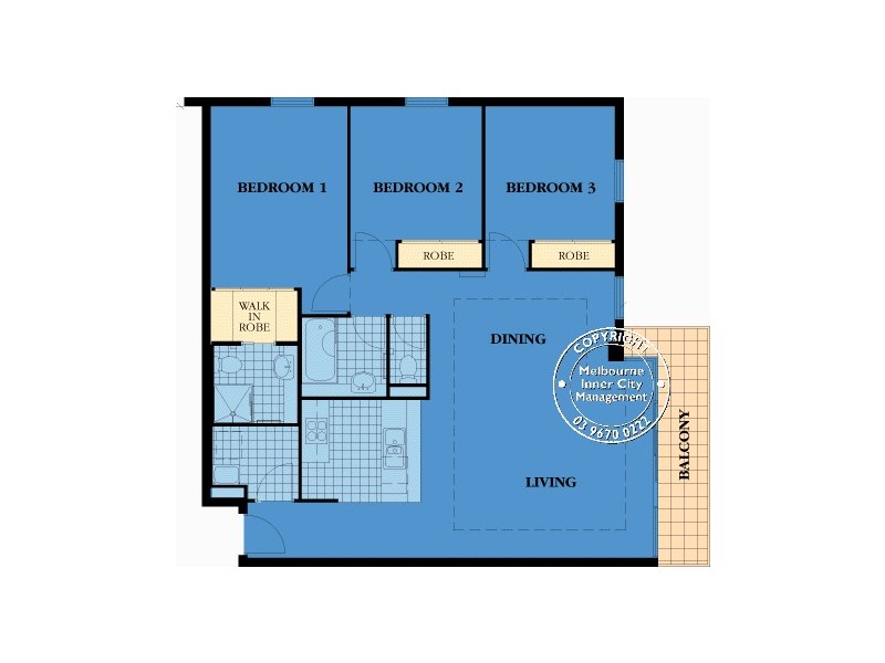 REF 061812/88 Park Street, South Melbourne VIC 3205 Floorplan