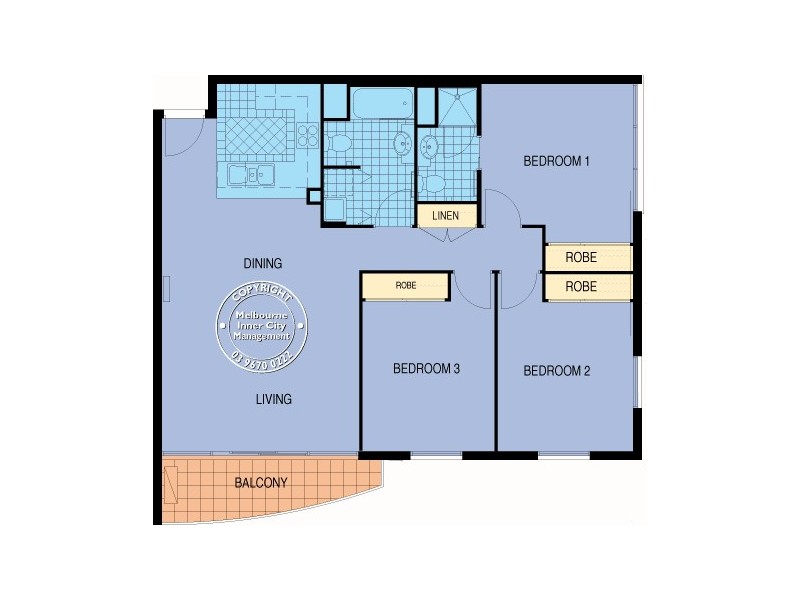 REF 062110/28 Bank Street, South Melbourne VIC 3205 Floorplan