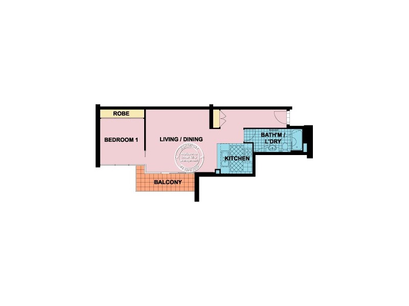 REF 06263/668 Bourke Street, Melbourne VIC 3000 Floorplan