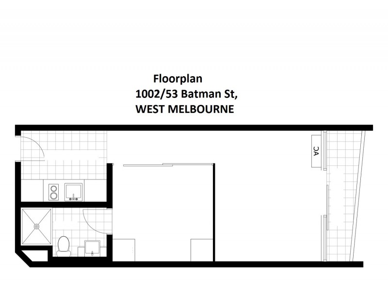 REF 071202/53 Batman Street, West Melbourne VIC 3003 Floorplan