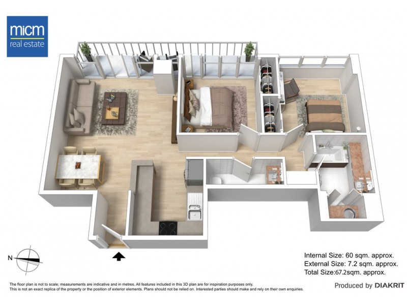 148/28 Southgate Avenue, Southbank VIC 3006 Floorplan