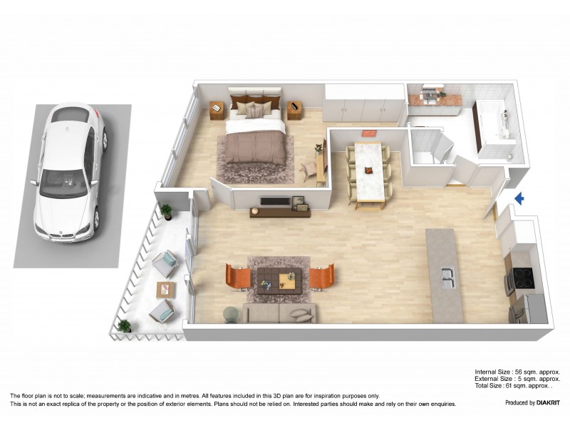 2904/180 City Road, Southbank VIC 3006 Floorplan