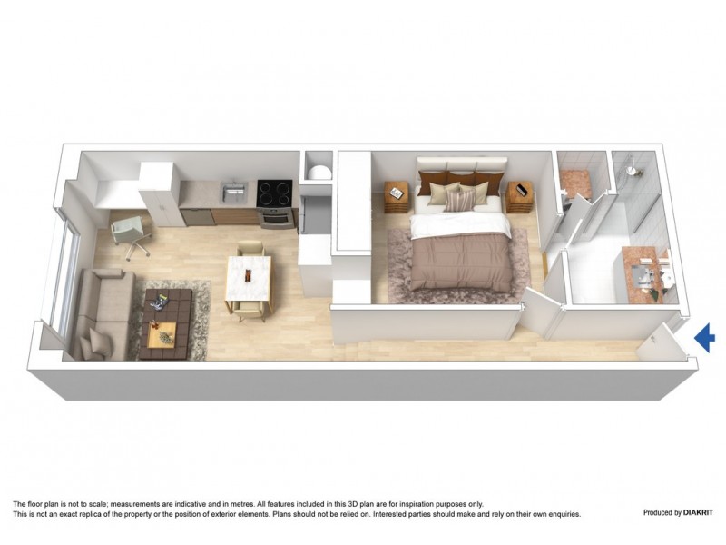 105/29-31 Market Street, Melbourne VIC 3000 Floorplan