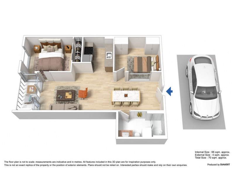 1903/151 City Road, Southbank VIC 3006 Floorplan