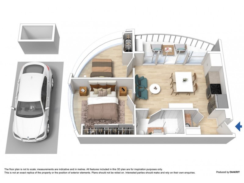 2611/850 Whitehorse Road, Box Hill VIC 3128 Floorplan