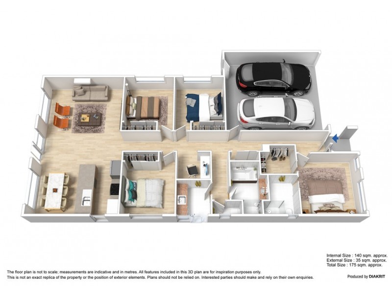 8 Tamworth Grove, Point Cook VIC 3030 Floorplan