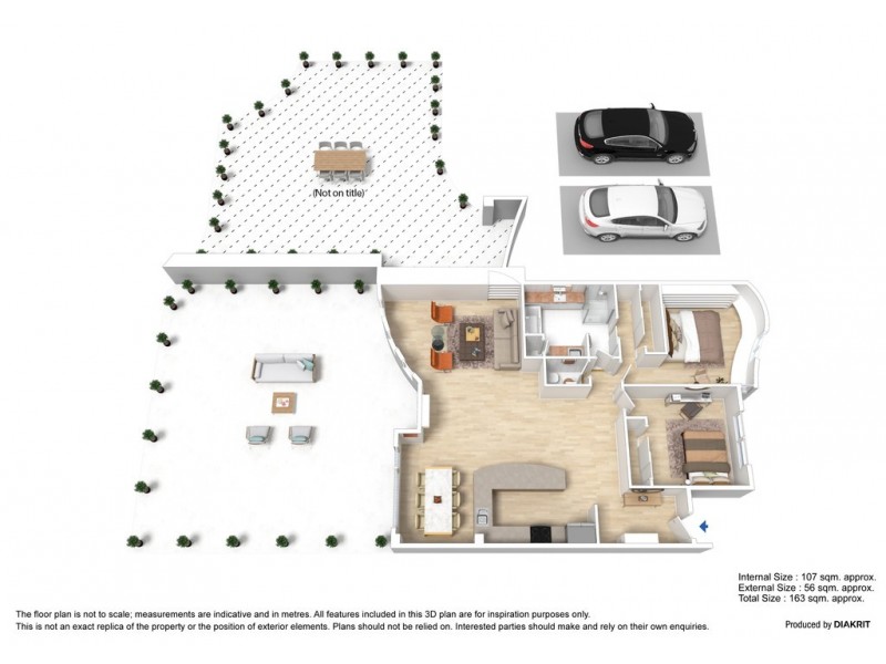8/23 Queens Road, Melbourne VIC 3004 Floorplan