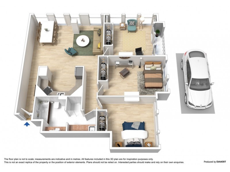 31/604 St Kilda Road, Melbourne VIC 3004 Floorplan