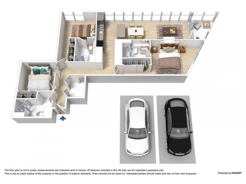 908/15 Doepel Way, Docklands VIC 3008 Floorplan