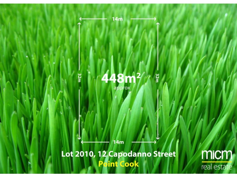 LOT 2010, 12 Capodanno Street, Point Cook VIC 3030